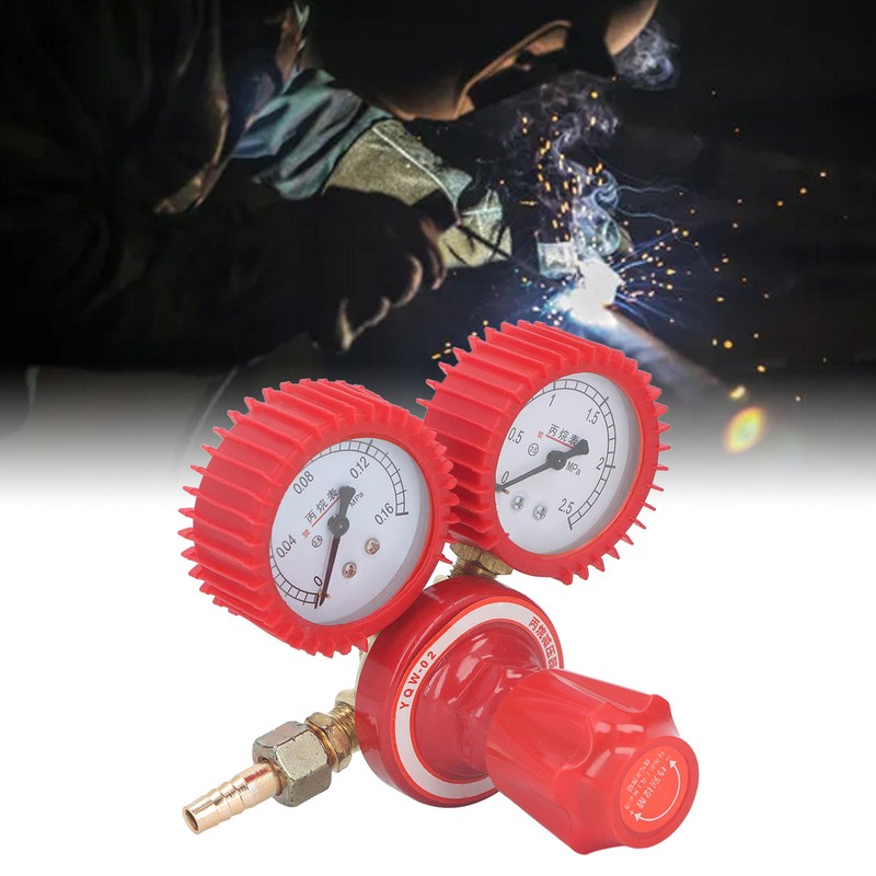 Welder Gas Regulator TIG Propane Gauge Flow Meter Valve Flowmeter