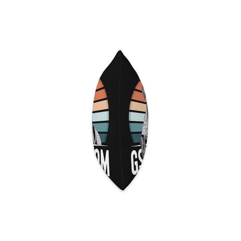 GSP Mom German Shorthaired Pointer Retro Throw Pillow