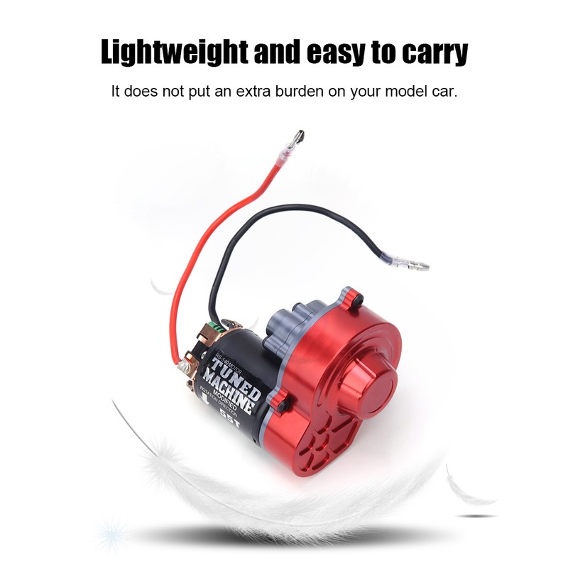 Metal Full Gearbox with 540 Motor 55T Fit for Axial