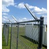 Extend-An-Arm Barbwire Extension - Galvanized Silver - Use with 1-5/8"