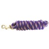 Hamilton Extra Heavy Poly Rope Lead with Bull Snap, Purple
