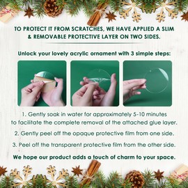 Speech Therapist Gift, Christmas Ornaments - Speech Therapy Decorations for Classroom, Room Decor - SLP, Speech Therapist, Pathologist Gifts, Christmas Tree Decoration Acrylic Ornament