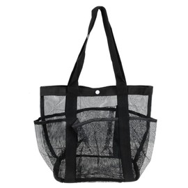 Beach Toiletry Bag Sand Toys Dorm Toiletry Bag Shower Portable College Essentials Reusable Grocery Bags Large Capacity Mesh Bag Travel Bag Shopping Hollow Out Net