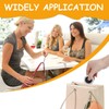 2PCS Handbag Hook for Table, Foldable Round Purse Hook Portable