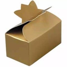 WILTON GOLD TRUFFLE TREATS PARTY FAVOR BOXES