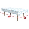 Beistle Snowflake Plastic Tablecover