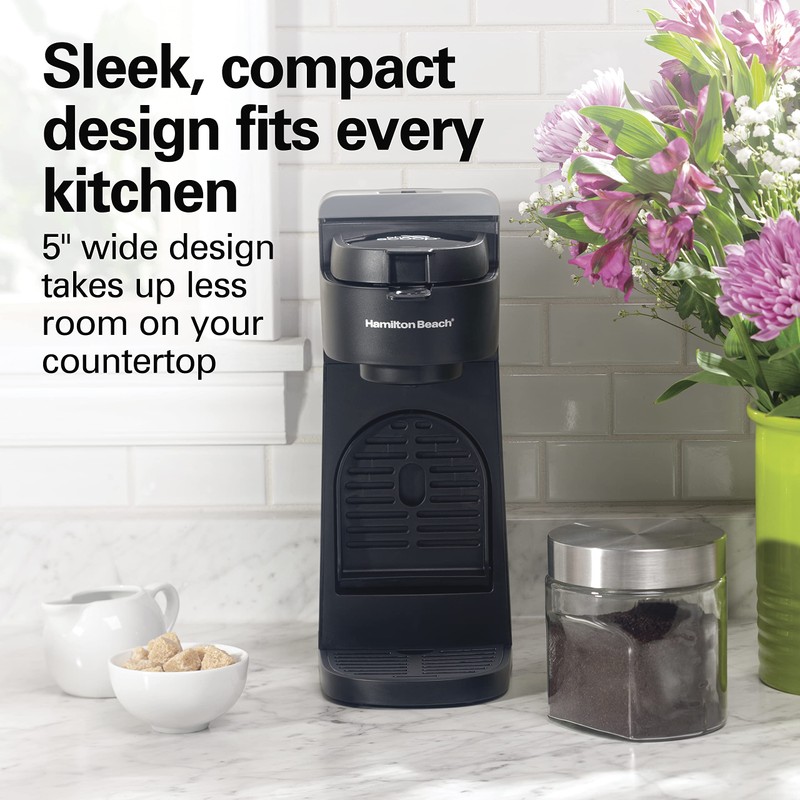 Hamilton Beach The Scoop Single Serve Coffee Maker & Fast