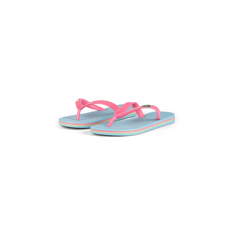 Ipanema Girls' CLAS Brasil II Kids Flip Flops, Light Blue