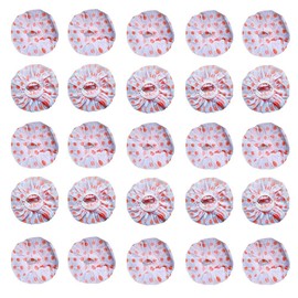 Disposable Microphone Covers 100pcs Non-Woven Handheld Windscreen Mic Cover Protective Cap for KTV Karaoke Recording Room News Gathering