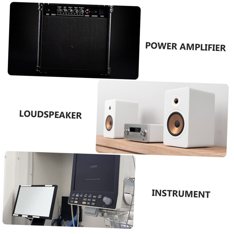 CAXUSD 24pcs Amplifier Foot Pad Non-Slip Chassis Pads for Amplifier