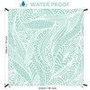HIHOHO Beach Blanket Waterproof Sandproof Beach Mat 79”x 83” for