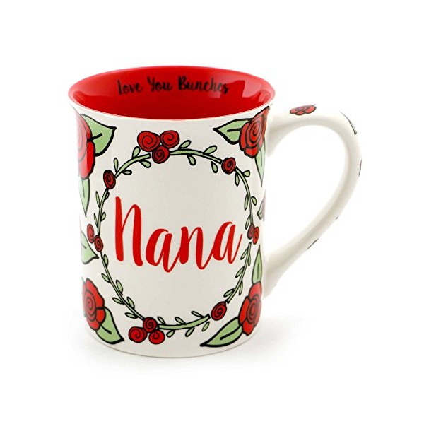 Our Name is Mud âNanaâ Stoneware Coffee Mug, 16 oz.