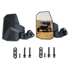 UTV XD 1500 Mirrors | 2025 New UTV Side Mirrors – Compatible Only with Polaris Ranger 1500 XD/Crew, Its Spring-Back Feature Enables Easy Post-Folding Reset for Improved Driving Experience
