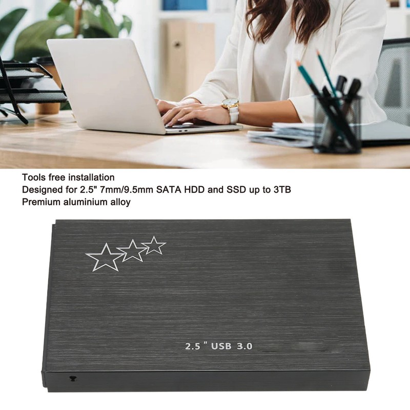 USB3.0 to SATA HDD Enclosure 2.5in USB3.0 to SATA Support