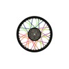 Set: 36x Spoke Covers Neon Pink, Spoke Guards, Length 180mm