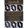 Sock Snob - Men's Breathable Organic Patterned Pattern Plain Bamboo