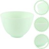 Lurrose 5 Piezas Cuenco de Silicona Mediano para Mascarillas Diy,