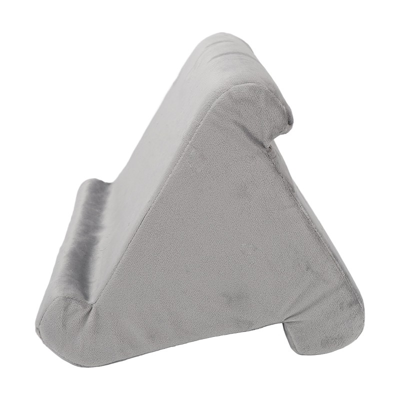 Tablet Pillow Stand Triangular Soft Comfortable Angled Viewing Tablet Reading