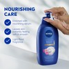 NIVEA Nourishing Botanical Blossom Body Wash with Nourishing Serum, Moisturizing