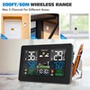 VOKSUN Wireless Weather Station with Outdoor Sensor, Digital Colour Display,