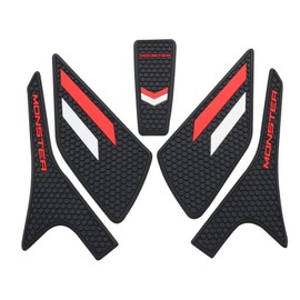 For Ducati Monster 937 Monster 950 SP 2021 2022 2023 Motorcycle Accessories Side Tank Pad Monster 937 Tank Pads Protector Sticker Decal Gas Knee Grip Traction Pad Tank Pad