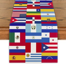 Hispanic Heritage Month Decorations Latin American Table Runner Spanish Classroom Decorations National Hispanic Heritage Month Decorations for Classroom Home
