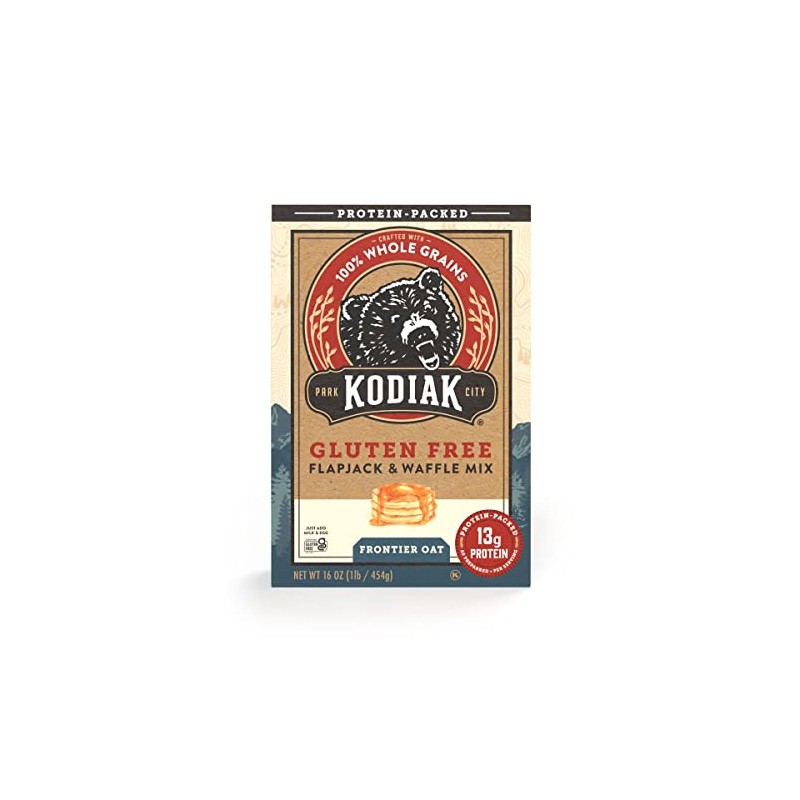 Kodiak Gluten Free Flapjack, Pancake & Waffle Mix, Frontier Oat,