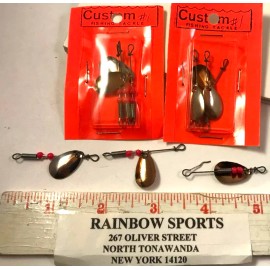 RS Champion 6 - RS CHAMPION #1 INDIANA SINGLE BLADE DRIFTING SPINNER - NICKEL/COPPER plate