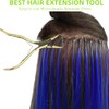 Kit de herramientas de extensión de cabello, extensiones de cabello
