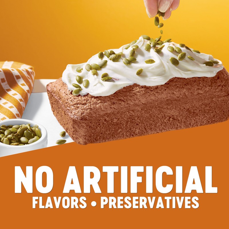 Krusteaz Baking Mix, Pumpkin Spice Quick Bread Mix, Made with