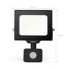 Ledvion LED Spotlight with Motion Sensor 30 W IP44 6000