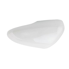 TOTMOX Rearview Mirror Cover Reversing Side Door Mirror Cover Rear View Mirror Housing Compatible with Ford Edge 2015-2021, Left & White