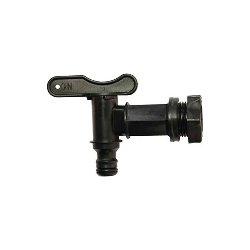 Merriway BH04478 Plastic Snap-Fit Water Butt Rain Barrel Tap -