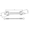 Ash Round Both mouth Spanner Strong type jish6 X 7