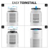 Replacement Filter Compatible with Fancybark ZQA-4000A Air Purifier, 3-in-1 True