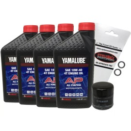 Yamaha Cyclemax Genuine OEM 2014-2023 Yamaha Super Tenere XT1200 XTZ1200 Oil Change Kit