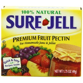Sure Jell Premium Fruit Pectin (1.75 oz Jars, Pack of 4)