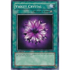 Yu-Gi-Oh! - Violet Crystal (LOB-042) - Legend of Blue Eyes White Dragon - 1st Edition - Common