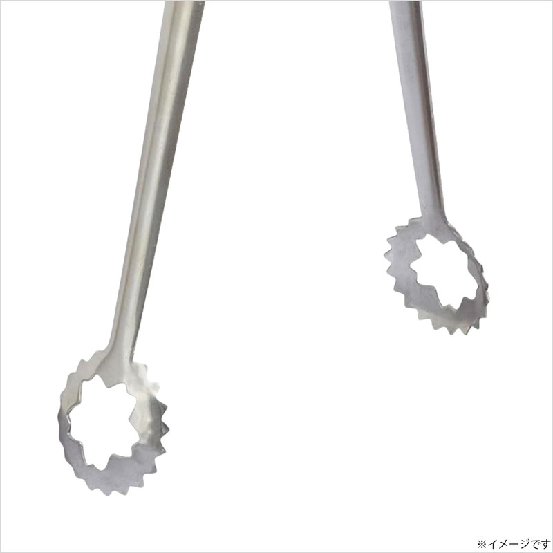 Takagi Craftmando Stainless Steel Tempura Tongs, Large