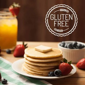 New Hope Mills Gluten Free Buttermilk Pancake Mix or Chocolate Brownie Mix 2-16 oz Packs (Gluten Free Pancake Mix)