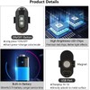 Mini Luces Estrobo,Luz Estroboscópica Led,Luces LED estroboscópicas anticolisión de 7