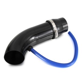Twilight Garage Aluminum Universal 76mm 3" Car Cold Air Intake Induction Pipe Kit Filter Tube System