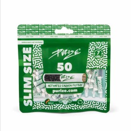 50-250 Purize® Slim Size 7 mm Activated Carbon Filter (1 x 50)