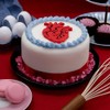 Cortador de galletas anatómico Corazón, 1 pieza - Bakerlogy
