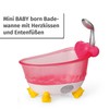 BABY born Minis 906101 Zapf Creation Bathtub Playset with Mini