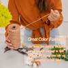 JeogYong 3mm Jute Twine String 656 Feet Natural Thick Garden