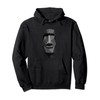 Moai Easter Island Stone Face Stoic Pullover Hoodie