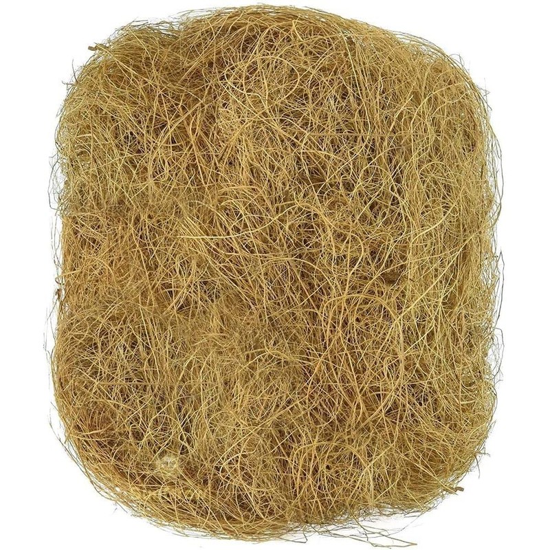 SunGrow Finch Coconut Fiber, Loose Bedding Substrate for Birds Nest