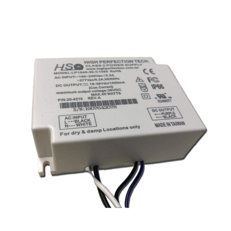 High Perfection Magtech LP1040-36-C1050 LED Driver 1050ma Constant Current 40w