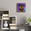 Epic Art 'Woof Rottweiler' by Rich Monet Acrylic Glass Wall